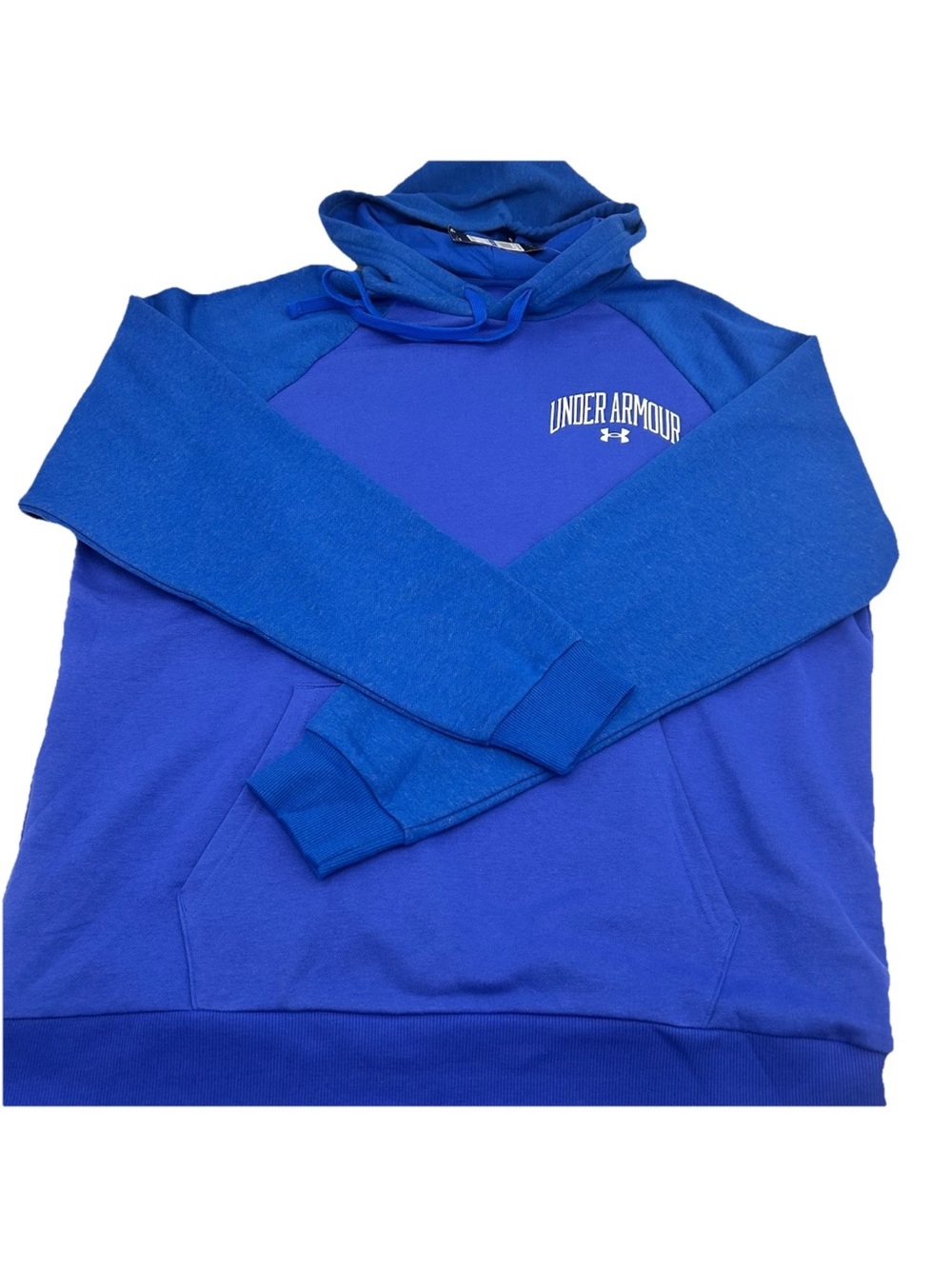 Under Armour Men's Blue Royal Two-Tone Pullover Hoodie